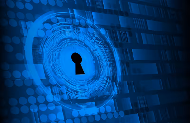 Ilustración sobre automatización y control de accesos en entornos de seguridad digital